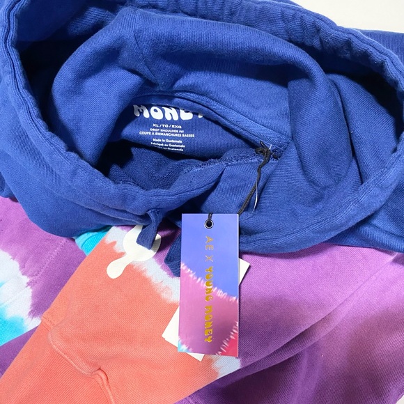 American Eagle x Young Money Tye Dye Hoodie Sweatshirt - Picture 5 of 7